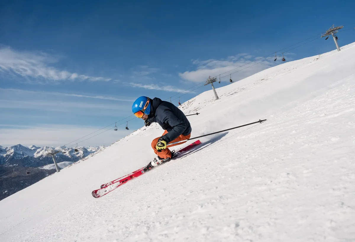 Skifahren am Gitschberg
